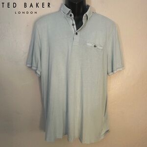 Ted Baker Polo Ted size 6 ~ large Gently worn 51% modal/49% cotton 23" armpits